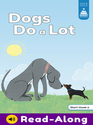 cover image of Dogs Do a Lot